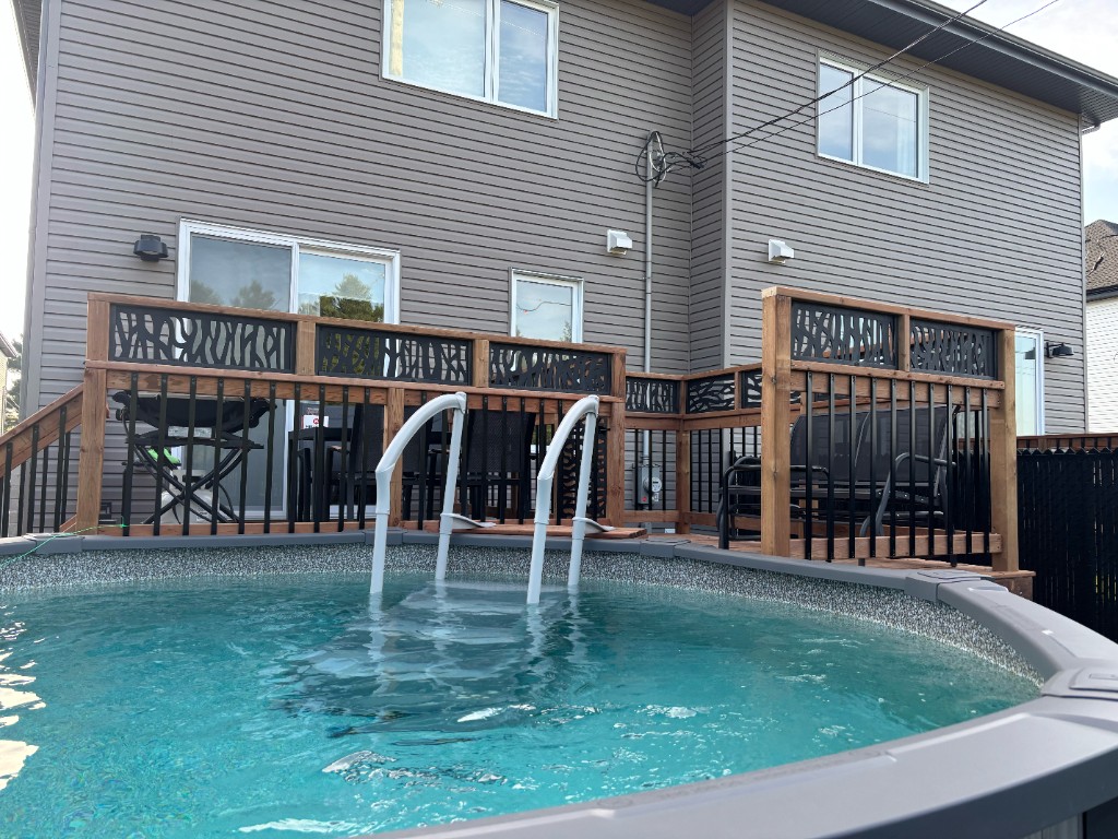 Agrandissement patio - Après